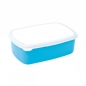 Preview: LUNCH BOX in verschiedenen Farben, 182 X 124 X 58 mm, inkl. Druck