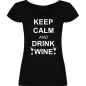 Preview: T-Shirt KEEP CALM AND DRINK WINE
