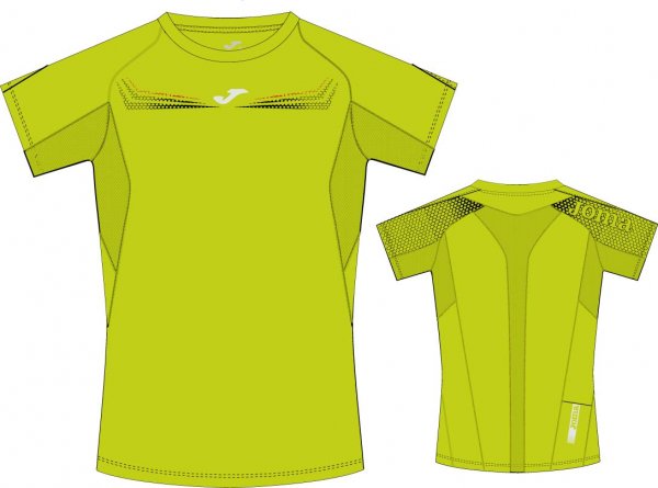 Joma TRIKOT RUNNING GELB-GRÜN K/A