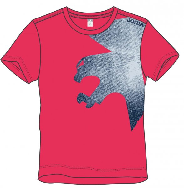 Joma T-SHIRT LIGHT GREY S/S