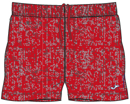 Joma SWIMSUIT JEANS RED