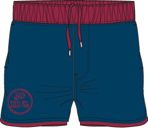 Joma SWIMSUIT PINK-ANTHRACITE