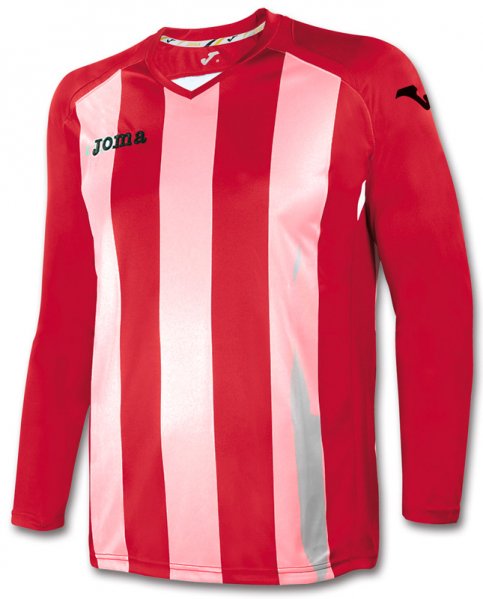 Joma TRIKOT PISA 12 ROT-WEISS L/A DT