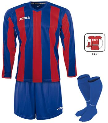 Joma SET PISA 10 AZL-GRANT TRIKOT K/A+SHORT+SOCK
