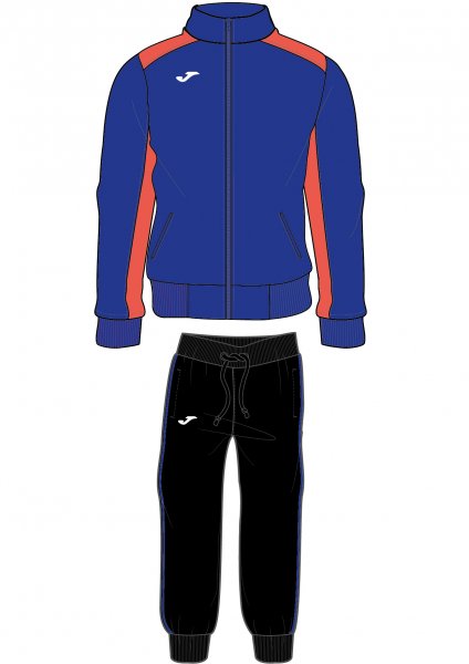 Joma TRACKSUIT ROYAL-BLACK