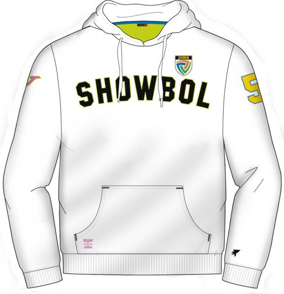 Joma TOP FLEX WHITE SWEATSHIRT