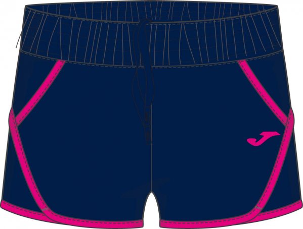 Joma SHORT PRÄSENTATION NAVY-FUCHSIE WOMAN