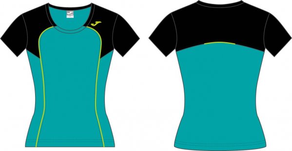 Joma TRIKOT GYM GRÜN-GELB K/A WOMAN