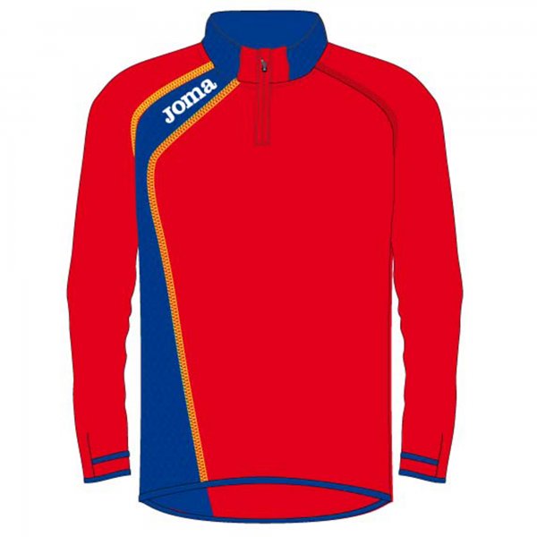 Joma SWEATSHIRT HALF ZIPPER F.A. ANDORRA RED