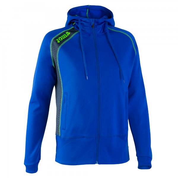 Joma JACKET HOODED WOM F.A. SLOVENIJA BLUE