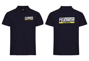 Feuerwehr Roßbrunn Poloshirt Basic unisex, marine