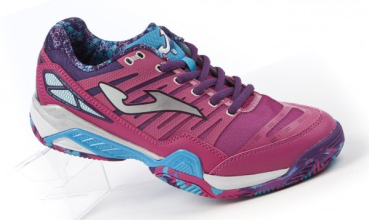 T.SLAM LADY 619 ALL COURT PURPLE-SKY BLUE