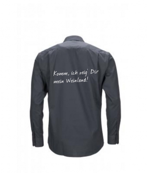 Damen Bluse Langarm, inkl. Druck