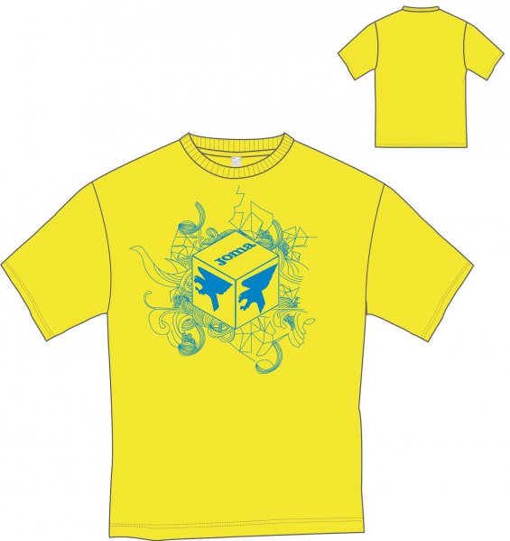 Joma TRIKOT GELB-BLAU K/A