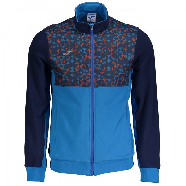 Joma SWEATSHIRT HYBRID II BLUE