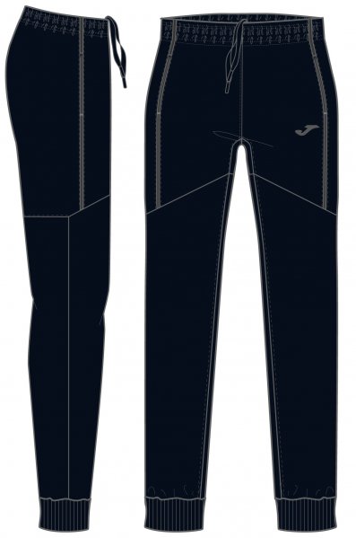 Joma LONG PANTS CONFORT BLACK