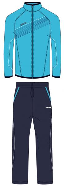 Joma ANZUG TENNIS ROT-DUNKELBLAU