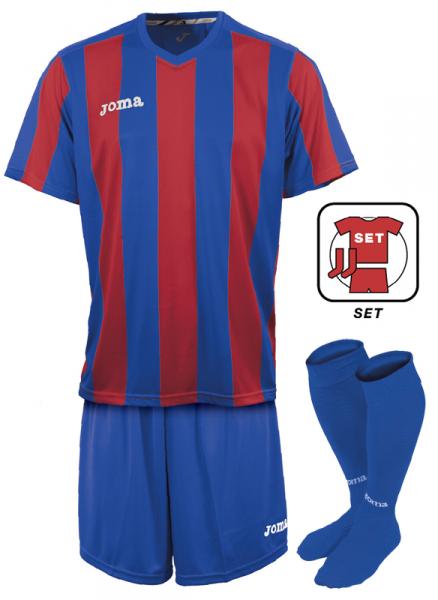 Joma SET PISA 10 AZL-GRANT TRIKOT K/A+SHORT+SOCK