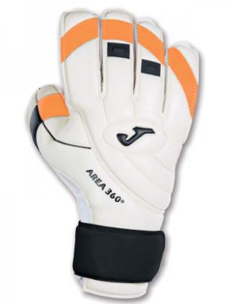 GOALKEEPER PROF. GLOVES WHITE-ORANGE FLUOR