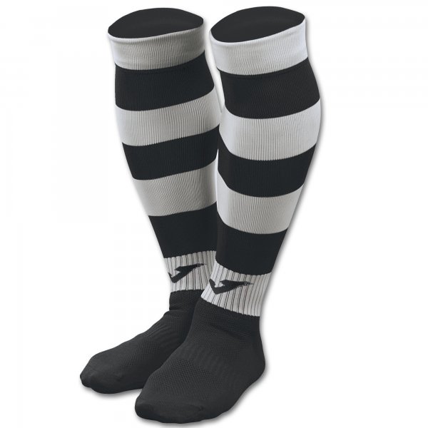 Joma FOOTBALL SOCKS ZEBRA II BLACK-WHITE -PACK 4-