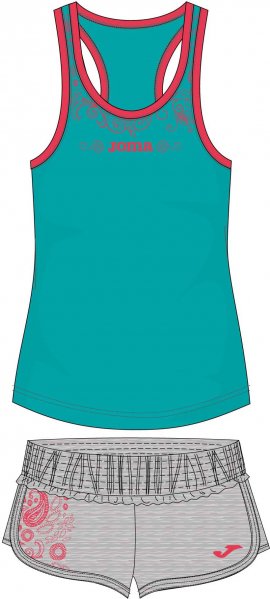 Joma SET PINK-BLAU S/M MÄDCHEN