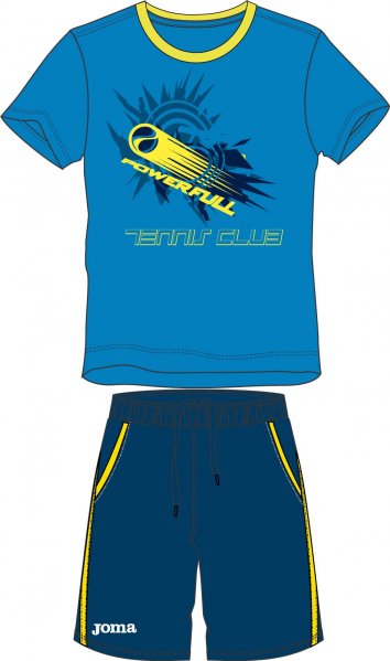 Joma SET WHITE-RED S/S