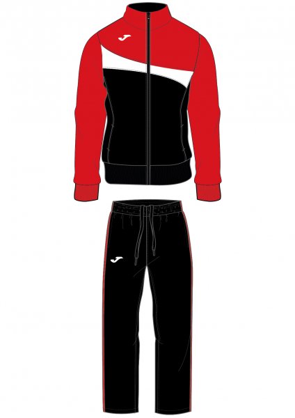 Joma TRACKSUIT RED-BLACK