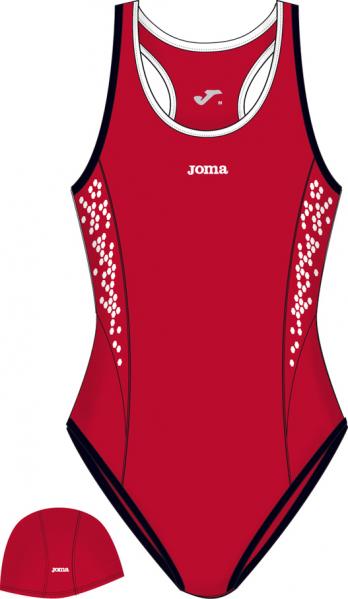 Joma BADEANZUG NADO ROT