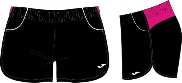 Joma SHORT NAVY-PINK WOMAN