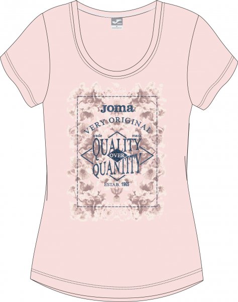 Joma T-SHIRT PINK  S/S