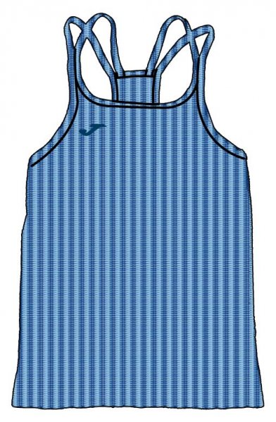 Joma T-SHIRT BLUE SLEVELESS