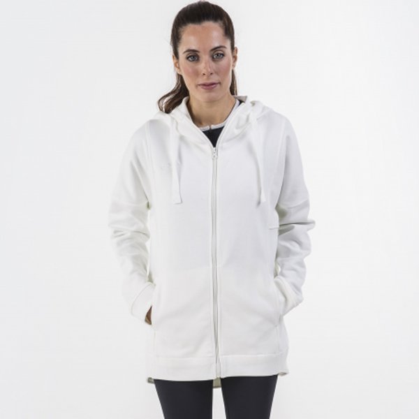 Joma HOODED JACKET SPRING WHITE WOMAN