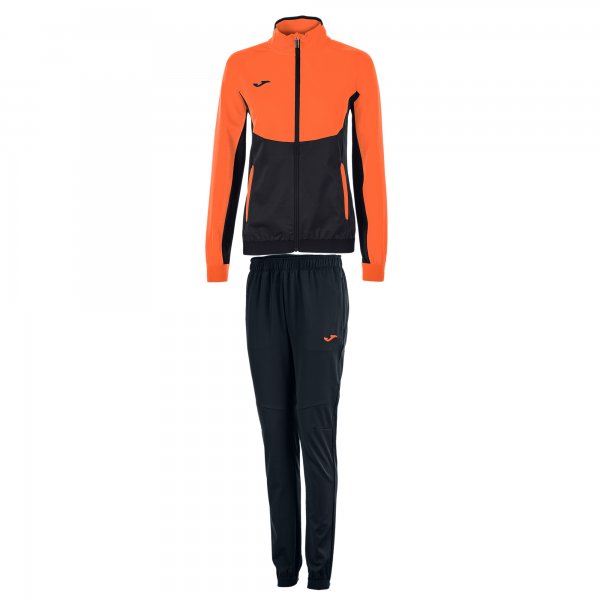 Joma TRACKSUIT ESSENTIAL MICRO NAVY-FLUOR YELLOW WOMAN