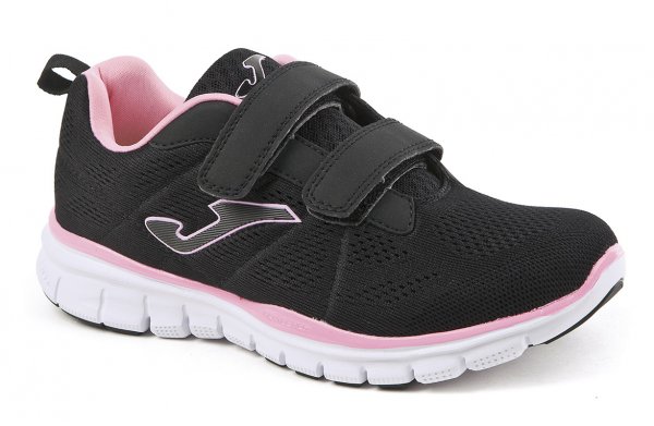 Joma C.TEMPO LADY 601 BLACK-FUCSHIA VELCRO