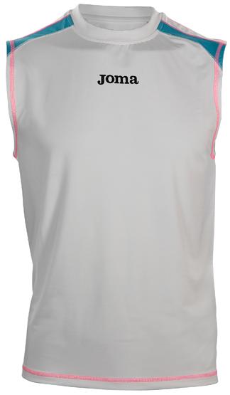 Joma ATHLETIC PERFORMANCE T.SHIRT WHITE-PINK