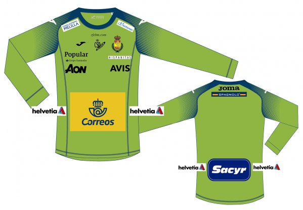 Joma GOALKEEPER T-SHIRT  HANDBALL SPAIN  GREEN  L/S