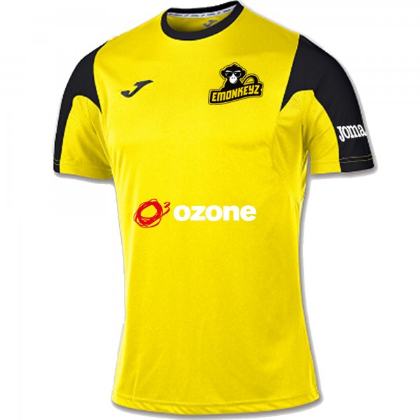 Joma CHAQUETA eMONKEYZ AMARILLO-NEGRO