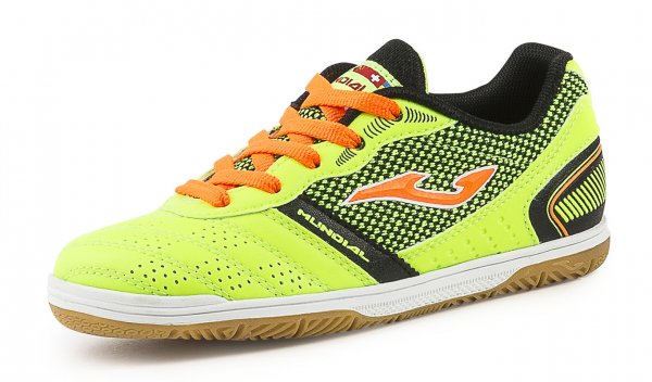 Joma MUNDIAL JR 611 LEMON FLUOR-BLACK