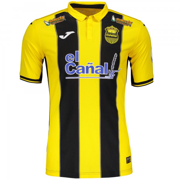 Joma 1ST T-SHIRT REAL ESPAÑA YELLOW-BLACK S/S