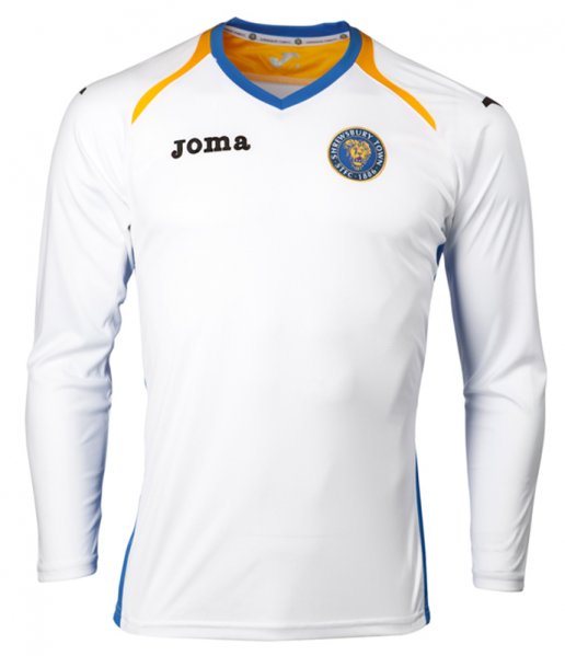 Joma SHREWSBURY TOWN HOME SHIRT S/S ROYAL-GOLD