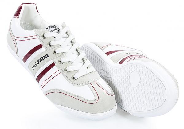 Joma SNEAKERS OSLO WEISS ROT