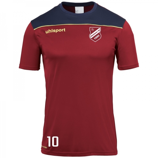 Eilslebener SV Offense 23 Trainingsshirt bordeaux, inkl. Druck