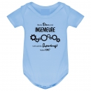 Babystrampler Meine Eltern sind Ingenieure...